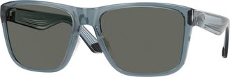 Costa LOS ALIJOS Grey Polarized Glass Square Mens Sunglasses 6S9126 912607 59