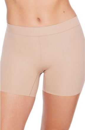 Thirdlove ComfortStretch Smoothing Anti-Chafe Shorts in Taupe at Nordstrom, Size X-Large
