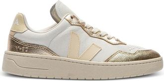 Veja V-90 Leather Sneakers