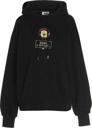 GCDS Gcds Womens Dont Care Capsule Hoodie With Dont Care Capsule