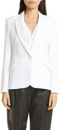 L'agence Chamberlain Blazer in White at Nordstrom Rack, Size 0