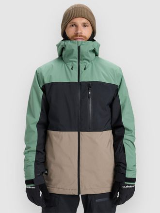 Quiksilver Sycamore Block 20K Jacke gr&uuml;n