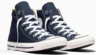 Converse Chuck Taylor All Star Sneakers Men Navy Blue High Top Shoes ZOGG3264
