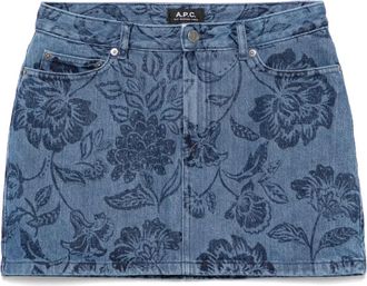 A.P.C. Minigonna Jupe - Blu