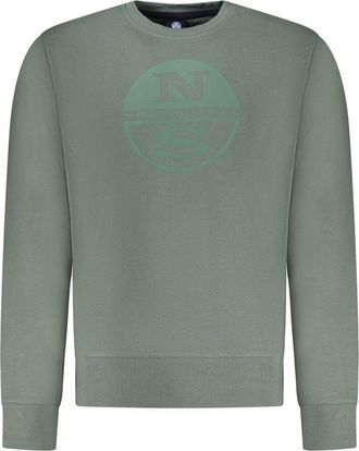 North Sails Verde Cotton Men Mens Sweatshirt