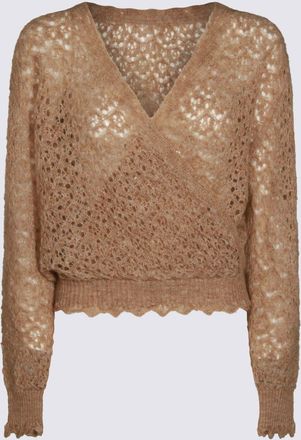 Twin-Set Beige Viscose Knitwear