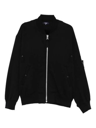 Comme Des Gar&ccedil;ons zip-fastening jacket - Black