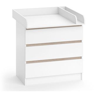 Vicco Fasciatoio Emma, Bianco, 80 x 78 cm