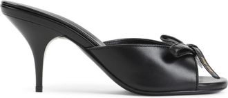 Miu Miu Black Slip-on Heels