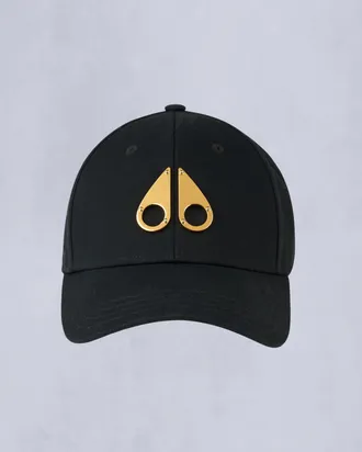Moose Knuckles Gold Logo Icon Cap