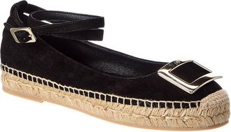 Roger Vivier Suede Espadrille