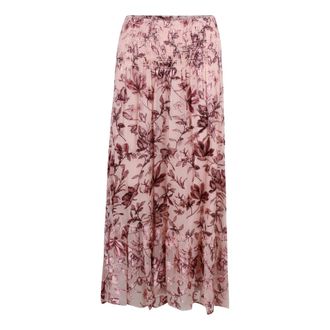 Alice & Olivia Low-rise Maxi Skirt - female - Alice + Olivia - Midi Skirts - Pink - XS - Skirts
