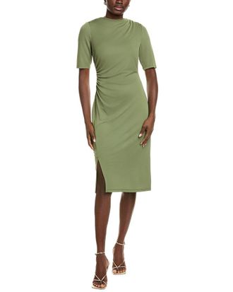 Anne Klein Draped Midi Dress