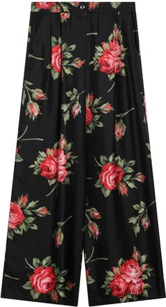 Dolce & Gabbana Dames, Broeken, Veelkleurig, Maat: S Zijde