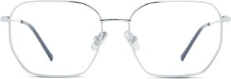 Eyepetizer Occhiali con montatura geometrica - Argento