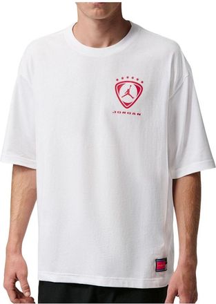 Nike Jordan Brooklyn T-Shirt White University Blue IO0010-100