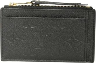 Louis Vuitton Pre-owned Portemonnee - unisex - Vintage Accessoires - Zwart - ONE Size - Leer - Vintage