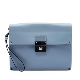 Valentino Pre-owned Valentino Leather Rockstud Wristlet Clutch Ladies VF6Q5Z5QHSF7Z66A