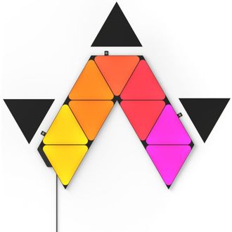 Nanoleaf Shapes Limited Edition Ultra Black Triangles Expansion Pack in Multicolor at Nordstrom