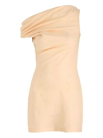 Faithfull The Brand Suis draped mini dress - Neutrals