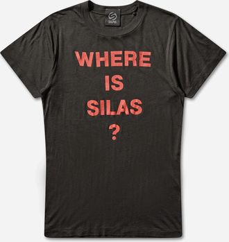 Silas Men s Lightweight Vintage T-Shirt Black