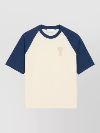 Ami boxy-fit short-sleeve cotton t-shirt
