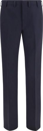 Prada Navy Blue Tailored Trousers