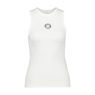 Paco Rabanne Dames, Tops, Wit, Maat: M Katoen