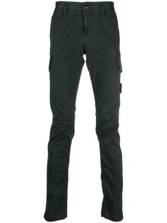 Stone Island Cargo con applicazione Compass - Verde