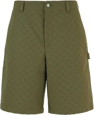 Gucci Hombre, Pantalones cortos, Verde, Talla: L