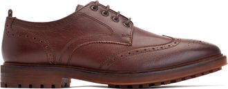 Base London Yukon Grain Mens Shoes - Brown - Size UK 10