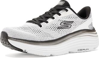 Skechers Max Cushioning Endeavour Kauska Womens Shoes White/Black : 9.5 B - Medium, Textile