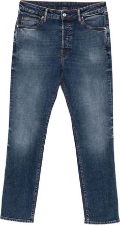 Nine In The Morning Nine In The Morning Dark Blue Faded Five-pocket Trousers