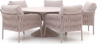 Suns Fiave/Nova &oslash;150cm low dining tuinset 6-delig