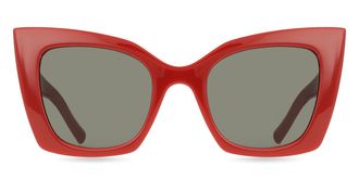 Saint Laurent SL 552 010 Womens Sunglasses Red Size 51 - Free RX Lenses - Free RX Lenses