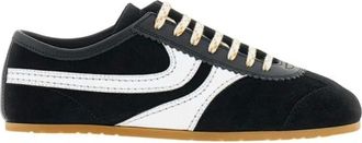 Dries Van Noten Sneakers Low-Top in camoscio - - Shoes - Donna - Nero - 40 EU