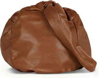 Cortana Sack L- grote henna leren tas - Dames - Schoudertassen - Bruin - ONE Size - Katoen - Tassen