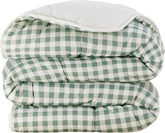 Colchones Aznar Edredón Invierno Vichy Algodón 100% Suave Cálido Alta Calidad Relleno Poliéster Reciclado 250 g/m² Cama 150/160 (240x220) - Floral