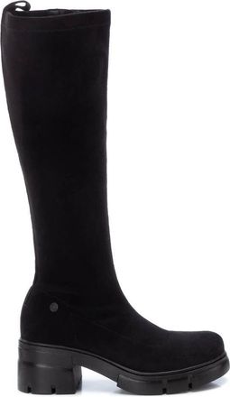 Xti Womens Suede Tall Boots Refresh Collection By XTI
