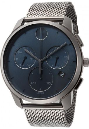 Movado 3600721 Mens Bold Watch - Dark Grey - One Size