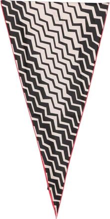 Missoni Black Zig Zag Scarf