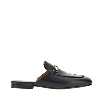 Gucci Leather Princetown sabot with Horsebit Woman 38