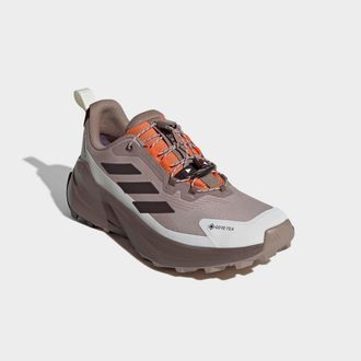 ADIDAS TERREX Wanderschuh ADIDAS TERREX TERREX TRAILMAKER 2 GORE-TEX SPEED LACE, Damen, Gr. 38,5, wonder taupe, aurora coffee, sanftes wei&szlig;, Synthetik, Textil, Schu