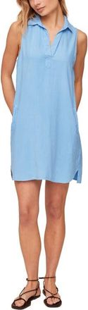 Bella Dahl Sleeveless A-Line Minidress in Tidal Blue at Nordstrom, Size X-Small
