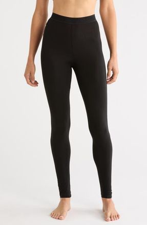 Lacoste Loungewear Leggings in Black at Nordstrom, Size X-Large