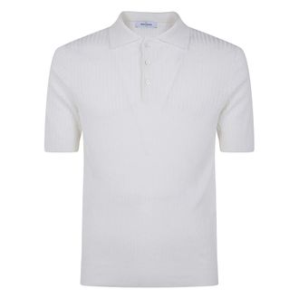 Gran Sasso Polo Hemden - Heren - Tops - Wit - Maat: 3XL