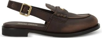 Miu Miu Slingback Loafers Shoes