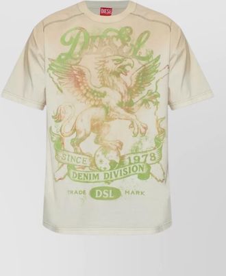 Diesel printed cotton t-shirt