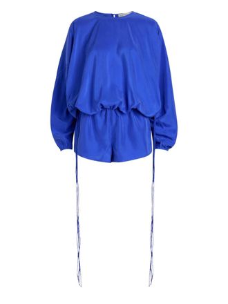 CHRISTOPHER ESBER parachute silk playsuit - women - Silk - 10 - YVES BLUE
