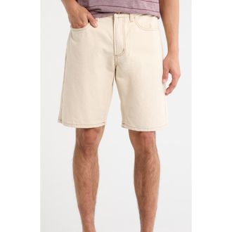 Rvca Dayshift Relaxed Fit Five-Pocket Shorts in Ceramic at Nordstrom Rack, Size 30